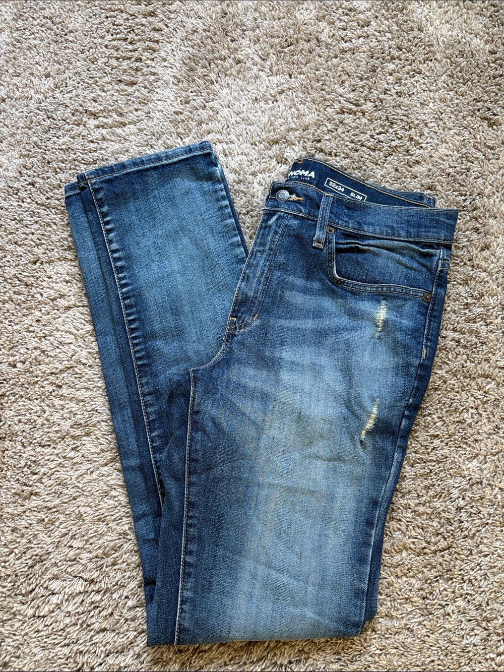 Sonoma Slim Jeans in Dark Denim 32X34 The Everyday Jean Like New